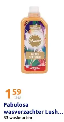 Action Fabulosa wasverzachter Lush aanbieding