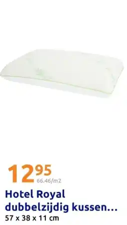Action Hotel Royal dubbelzijdig kussen aanbieding