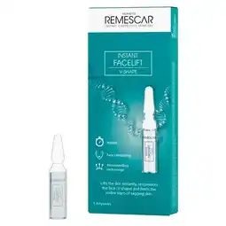 Trekpleister Remescar Instant Facelift V-Shape Ampullen aanbieding