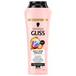 Trekpleister Gliss Split Hair Miracle Sealing Shampoo aanbieding