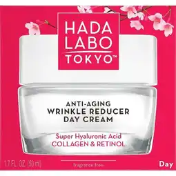 Trekpleister Hada Labo Tokyo Wrinkle Reducer Day Cream aanbieding