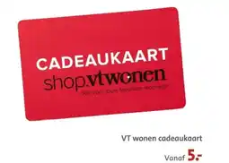 Bruna VT wonen cadeaukaart aanbieding