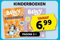 Boekenvoordeel Kinderboeken bluey supermega kleurboek aanbieding