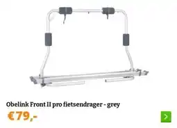 Obelink Obelink Front II pro fietsendrager - grey aanbieding