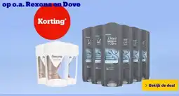 Bol.com op o.a. Rexona en Dove aanbieding