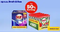 Bol.com op o.a. Dreft & Sun aanbieding