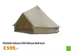 Obelink Obelink Sahara 500 Deluxe Bell tent aanbieding
