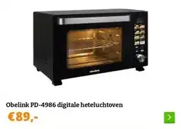 Obelink Obelink PD-4986 digitale heteluchtoven aanbieding
