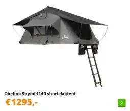 Obelink Obelink Skyfold 140 short daktent aanbieding