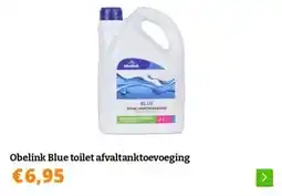 Obelink Obelink Blue toilet afvaltanktoevoeging aanbieding