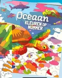 Boekenvoordeel Oceaan kleuren op nummer aanbieding