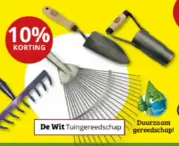 Tuinland De Wit Tuingereedschap aanbieding