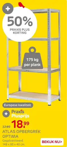 Praxis ATLAS OPBERGREK OPTIMA aanbieding