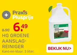 Praxis HG Groene Aanslag reiniger aanbieding