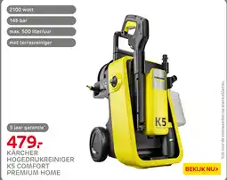 Praxis Kärcher hogedrukreiniger K5 comfort premium home aanbieding