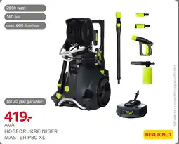 Praxis Ava hogedrukreiniger master P80 XL aanbieding