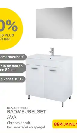 Praxis Badmeubelset ava aanbieding