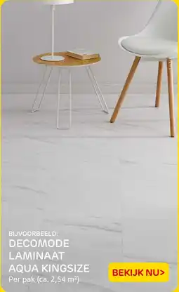 Praxis Decomode laminaat aqua kingsize aanbieding