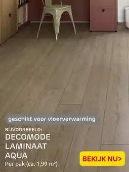 Praxis Decomode laminaat aqua aanbieding