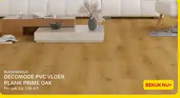 Praxis Decomode pvc vloer plank prime oak aanbieding