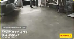 Praxis Decomode PVC vloer tegel dynamic aanbieding