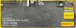 Praxis Decomode PVC vloer tegel sense aanbieding