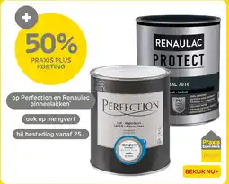 Praxis Op Perfection en Renaulac binnenlakken aanbieding