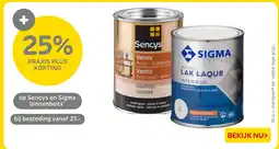 Praxis Op Sencys en Sigma binnenbeits aanbieding