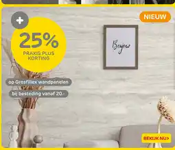 Praxis Op Grosfillex wandpanelen aanbieding
