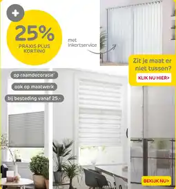 Praxis Op raamdecoratie aanbieding