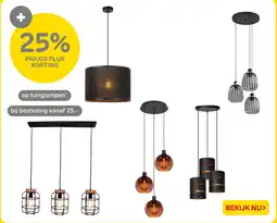 Praxis Op hanglampen aanbieding