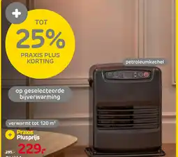 Praxis Op geselecteerde bijverwarming aanbieding