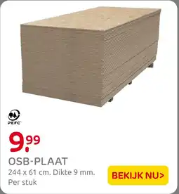 Praxis OSB plaat aanbieding