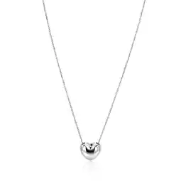 Zinzi ZINZI zilveren ketting met luxe groot hart (15mm) 40-45 cm ZIC2672 aanbieding