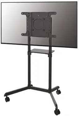 Coolblue Neomounts NS-M1250BLACK TV Trolley Zwart aanbieding