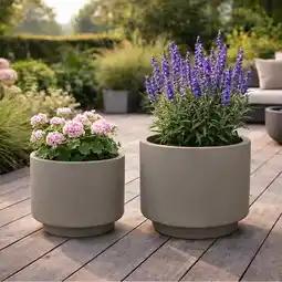 Action Ronde bloempottenset aanbieding
