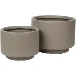 Action Ronde bloempottenset aanbieding