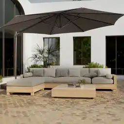 Action Zweefparasol XL - antraciet aanbieding