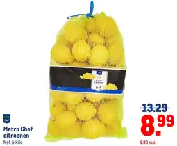 Makro Metro Chef citroenen aanbieding