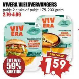 De Boerenschuur Vivera vleesvervangers aanbieding