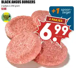De Boerenschuur Black angus burgers aanbieding