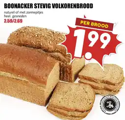 De Boerenschuur Boonacker stevig volkorenbrood aanbieding
