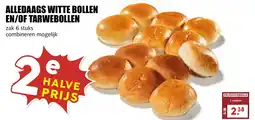 De Boerenschuur Alledaags witte bollen en/of tarwebollen aanbieding