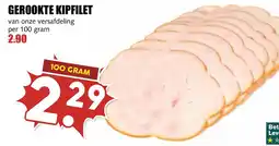 De Boerenschuur Gerookte kipfilet aanbieding