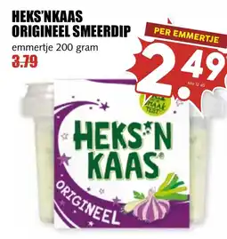 De Boerenschuur Heks'nkaas origineel smeerdip aanbieding