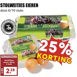 De Boerenschuur Stolweitjes eieren aanbieding