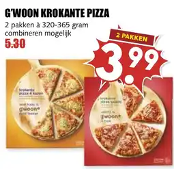 De Boerenschuur G'woon krokante pizza aanbieding