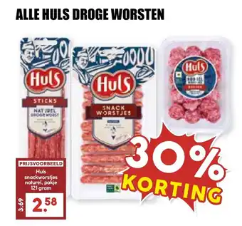 De Boerenschuur Alle huls droge worsten aanbieding