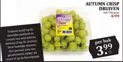 De Boerenschuur Autumn crisp druiven aanbieding