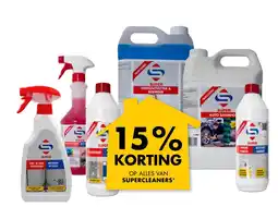 Bouwhof Op alles van supercleaners aanbieding